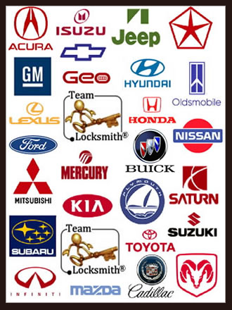 picture of various car manufacturer logos